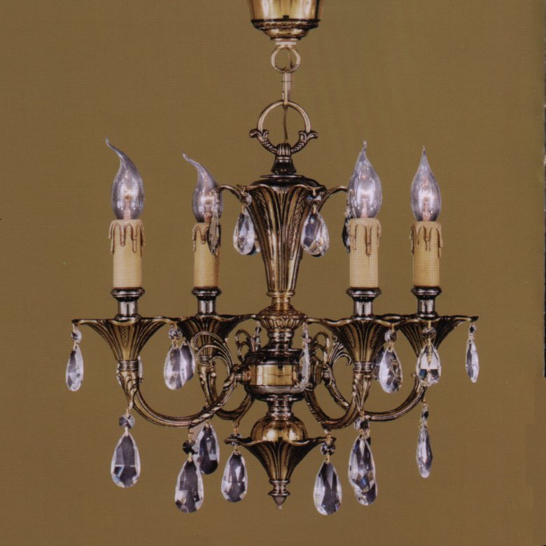 Люстра Bejorama art.16014, производство Испания; Высота:44 ;Диаметр:48 ;Глубина: ; Количество ламп: 4; E-14 Максимальная мощность лампы:40 Вт.;  Цена: ;  