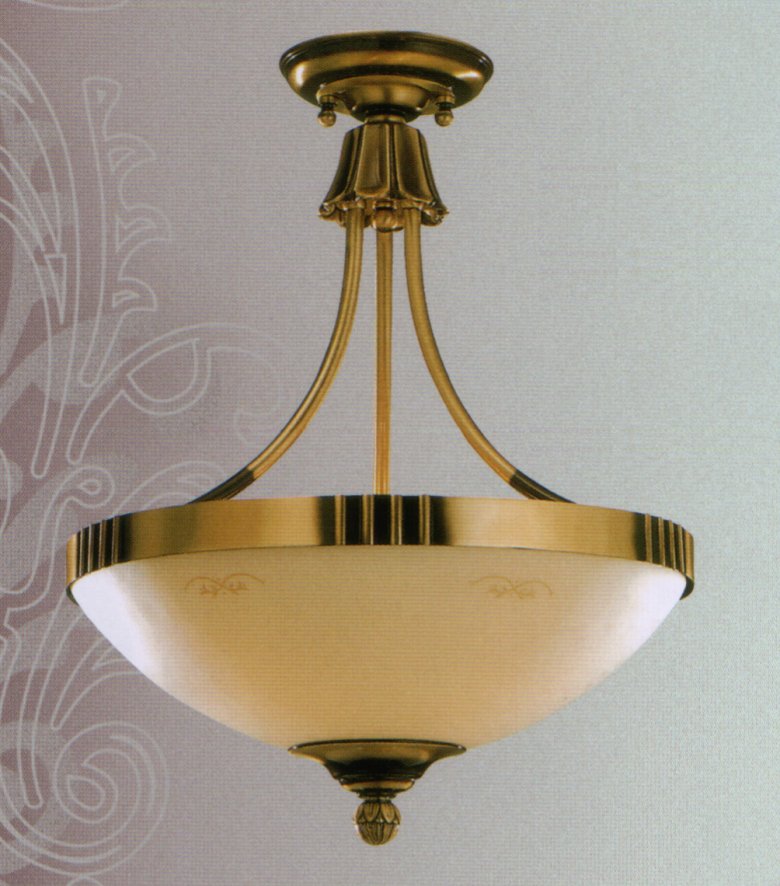 Люстра Bejorama art.214040, производство Испания; Высота:52 ;Диаметр:50 ;Глубина: ; Количество ламп: 4;  Максимальная мощность лампы: 60 Вт.; Цвет: антик матовый;  Цена: ; 