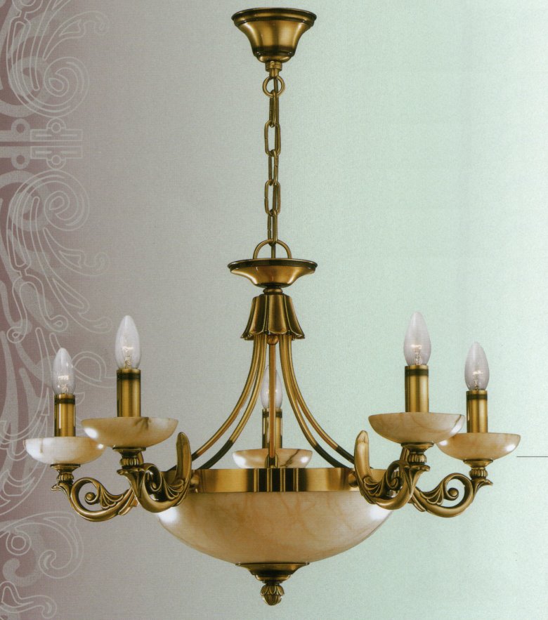 Люстра Bejorama art.21475, производство Испания; Высота:49 ;Диаметр:70 ;Глубина: ; Количество ламп: 3;  Максимальная мощность лампы: 40 Вт+5 ;  Максимальная мощность лампы:60Вт.; Цвет: антик матовый;  Цена: ; Люстра Bejorama art.21486