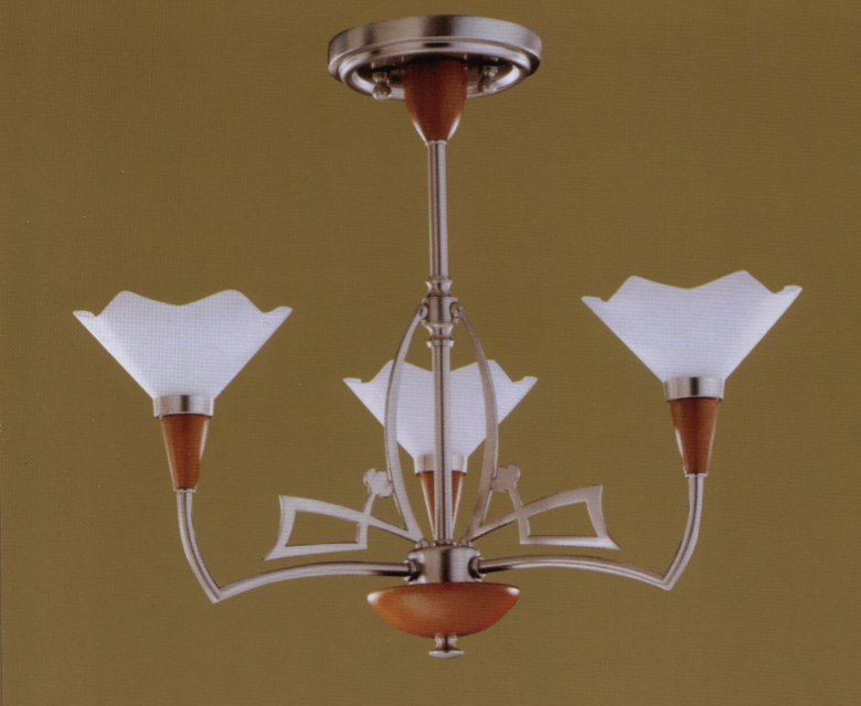 Люстра Bejorama art.22075, производство Испания; Высота:42 ;Диаметр:52 ;Глубина: ; Количество ламп: 3; G9; Максимальная мощность лампы: 60 Вт.;  Цена: ; 