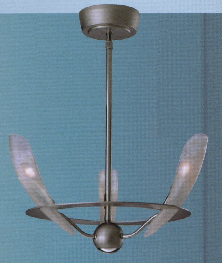 Люстра Iberlamp art.062_03_88, производство Испания; Высота:85-45 ; Диаметр:40; Глубина: ; Количество ламп:3хЕ-27галоген ; Максимальная мощность лампы:60 Вт.;  Стекло: белое матовое; Металл: матовый никель ; 