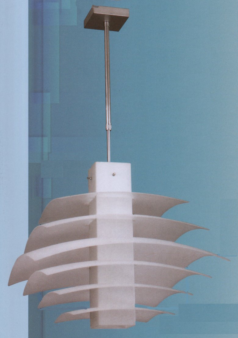 Люстра Iberlamp art.068_06_87-01, производство Испания; Высота:104-74 ; Диаметр:50; Глубина: ; Количество ламп:1хЕ-27галоген ; Максимальная мощность лампы:150 Вт.;  Стекло: белое матовое; Металл:хром + матовый никель ; 