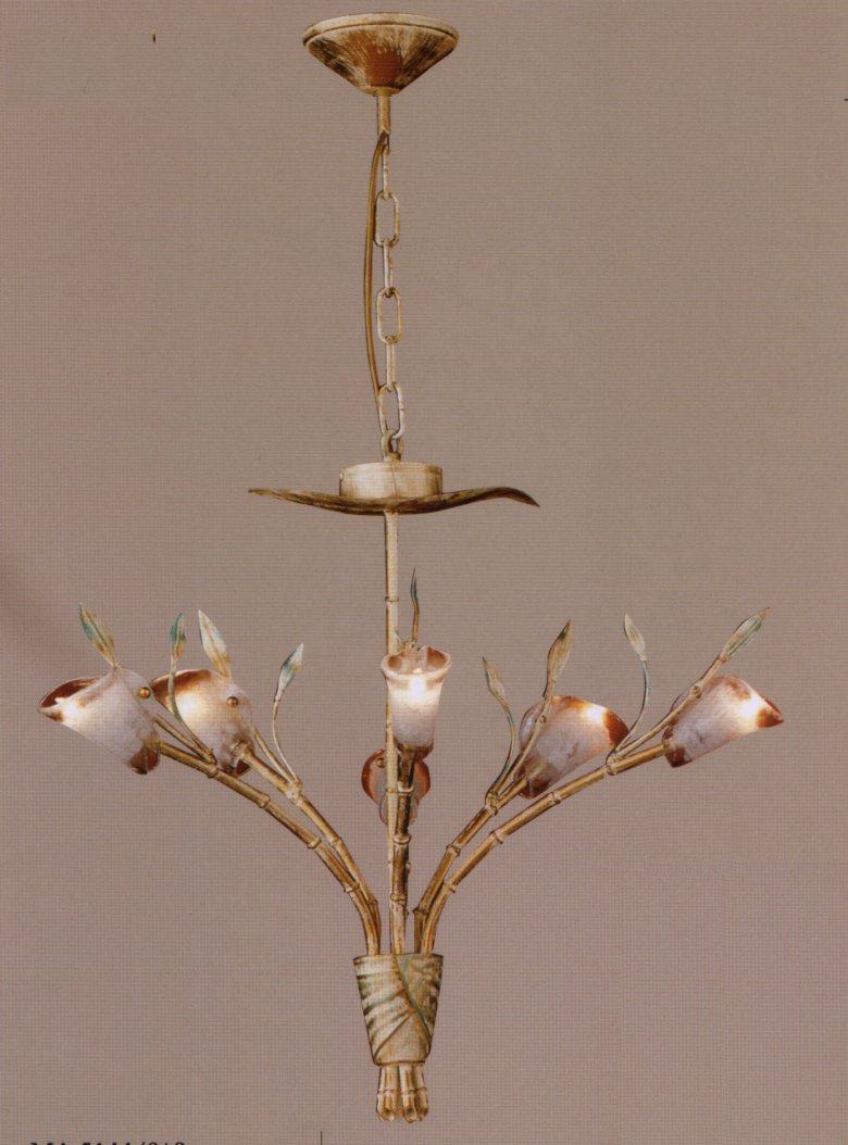 Люстра Maniluz art.51366, производство Испания; Высота:50 ;Диаметр:60;Глубина: ; Количество ламп: 6; G9; Максимальная мощность лампы:40 Вт.;  Цена: ;  Люстра Maniluz art.51355, производство Испания; Высота:50 ;Диаметр:60;Глубина: ;