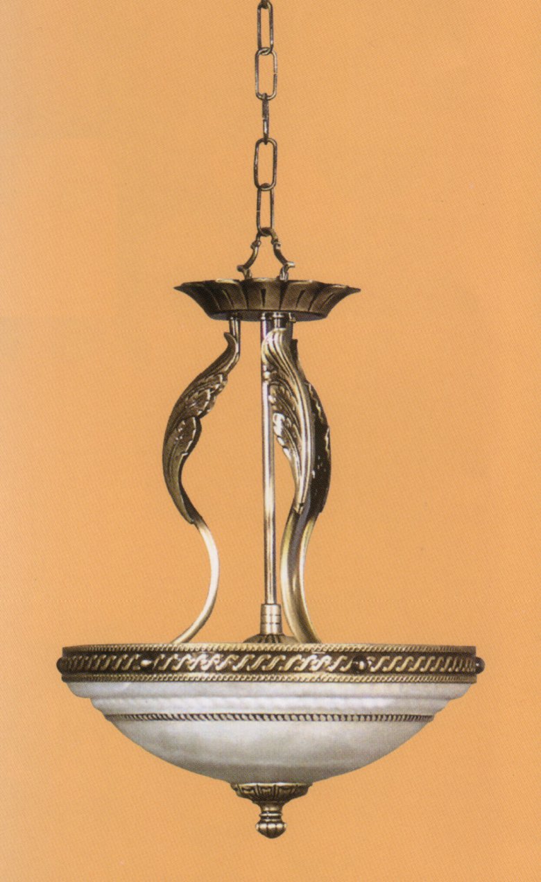 Люстра Vidrios Granada art.2058_35p, производство Испания; Высота:50 ;Диаметр:35;Глубина: ; Количество ламп:3хЕ14 ; Максимальная мощность лампы:40 Вт.;   Цена: ; 