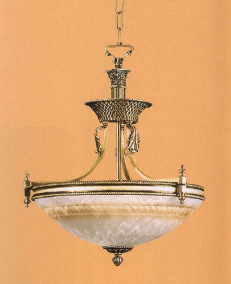 Люстра Vidrios Granada art.7042_40, производство Испания; Высота:52 ;Диаметр:43;Глубина: ; Количество ламп:3хЕ14 ; Максимальная мощность лампы:40 Вт.;   Цена: ; 