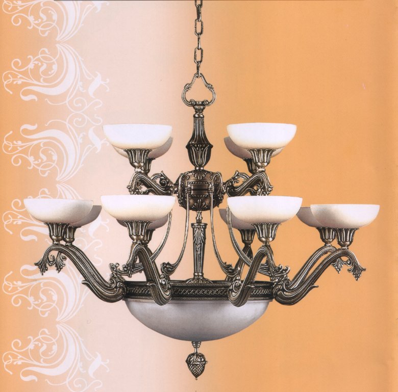 Люстра Vidrios Granada art.8953_12, производство Испания; Высота:85 ;Диаметр:98;Глубина: ; Количество ламп:12хЕ27 ; Максимальная мощность лампы:60 Вт.+ 4xE14 - 40Вт.;   Цена: ; 